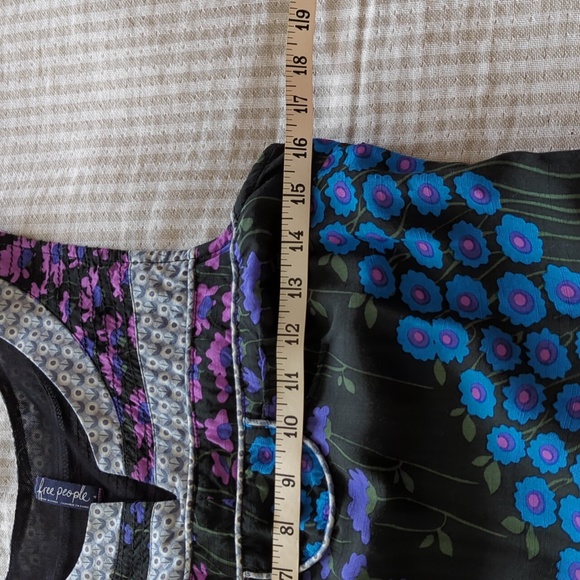 Multi color floral Free People mini dress size 4 - Picture 13 of 16